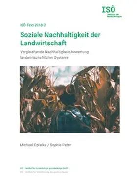 Opielka / Peter |  Soziale Nachhaltigkeit der Landwirtschaft | Buch |  Sack Fachmedien