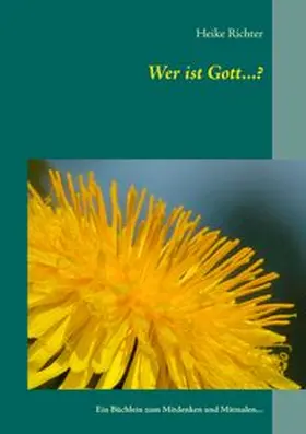 Richter |  Wer ist Gott ...? | Buch |  Sack Fachmedien