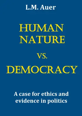 Auer |  Human Nature vs. Democracy | eBook | Sack Fachmedien
