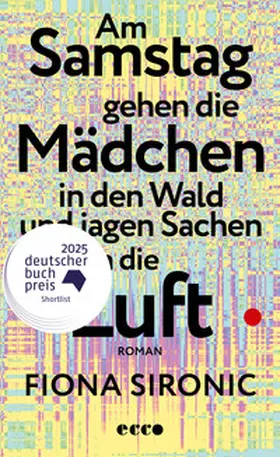 Sironic | Am Samstag gehen die Mädchen in den Wald und jagen Sachen in die Luft | Buch | 978-3-7530-0106-7 | www.sack.de