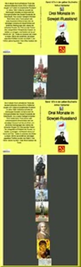 Holitscher |  Arthur Holitscher: Drei Monate in Sowjet-Russland | eBook | Sack Fachmedien