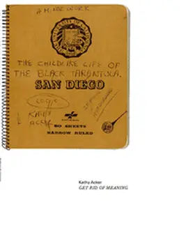 Casser / Viegener |  Kathy Acker. Get Rid Of Meaning | Buch |  Sack Fachmedien