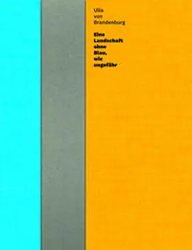 de Vries |  Ulla von Brandenburg. Eine Landschaft ohne Blau, wie ungefähr | Buch |  Sack Fachmedien