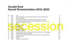  Cevdet Erek. Sound Ornamentation 2010-2025 | Buch |  Sack Fachmedien