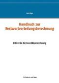 Jäger |  Handbuch zur Restwertverteilungsberechnung | Buch |  Sack Fachmedien