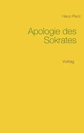 Pacic |  Apologie des Sokrates | Buch |  Sack Fachmedien