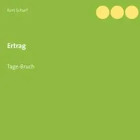 Scharf |  Ertrag | Buch |  Sack Fachmedien