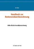 Jäger |  Handbuch zur Rentenendwertberechnung | Buch |  Sack Fachmedien
