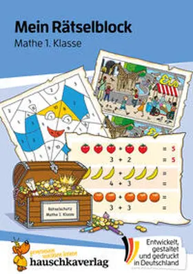 Rhauderwiek |  Mein Rätselblock Mathe 1. Klasse | eBook | Sack Fachmedien