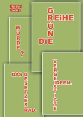 Gerike | Die Grüne Reihe | Buch | 978-3-7543-3329-7 | sack.de