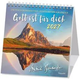 Bonhoeffer |  Gott ist für dich 2027 | Sonstiges |  Sack Fachmedien