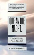 Lorenz |  Ode an die Nacht. | eBook | Sack Fachmedien