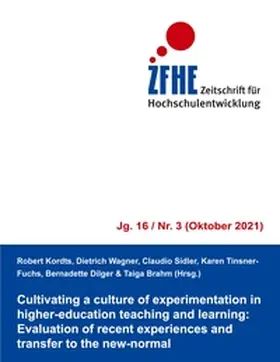 Kordts / Wagner / Sidler |  Cultivating a culture of experimentation in higher-education teaching and learning | Buch |  Sack Fachmedien