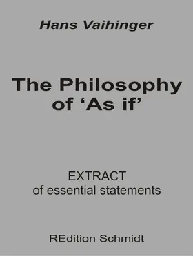Vaihinger / Schmidt |  The Philosophy of 'As if' | eBook | Sack Fachmedien
