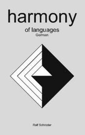 Schröder |  harmony of languages | Buch |  Sack Fachmedien