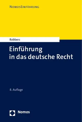 Robbers | Einführung in das deutsche Recht | Buch | 978-3-7560-0010-4 | sack.de