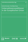Dannecker / Meyer |  Unternehmenssanktionen in der Europäischen Union | Buch |  Sack Fachmedien