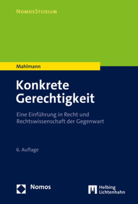 Mahlmann |  Konkrete Gerechtigkeit | Buch |  Sack Fachmedien