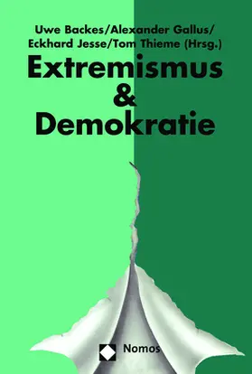 Backes / Gallus / Jesse |  Jahrbuch Extremismus &Demokratie (E &D) | Buch |  Sack Fachmedien