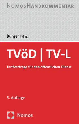 Burger |  TVöD - TV-L | Buch |  Sack Fachmedien