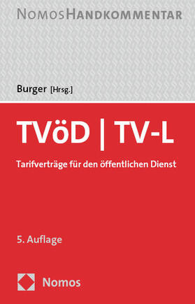 Burger | TVöD - TV-L | Buch | 978-3-7560-0311-2 | sack.de