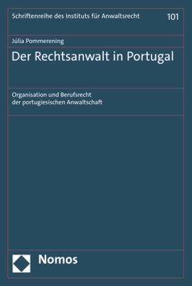 Pommerening | Pommerening, J: Rechtsanwalt in Portugal | Buch | 978-3-7560-0389-1 | sack.de