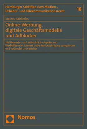 Katsivelas | Online-Werbung, digitale Geschäftsmodelle und Adblocker | Buch | 978-3-7560-0402-7 | sack.de