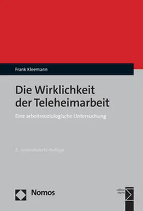 Kleemann | Die Wirklichkeit der Teleheimarbeit | Buch | 978-3-7560-0419-5 | sack.de