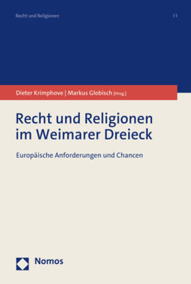 Krimphove / Globisch |  Recht und Religionen im Weimarer Dreieck | Buch |  Sack Fachmedien