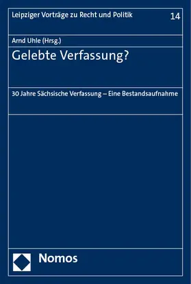 Uhle |  Gelebte Verfassung? | Buch |  Sack Fachmedien