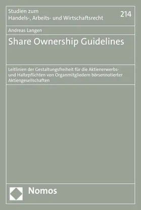 Langen |  Share Ownership Guidelines | Buch |  Sack Fachmedien