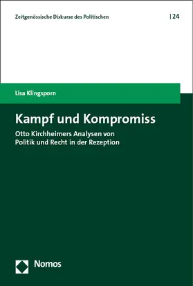 Klingsporn |  Kampf und Kompromiss | Buch |  Sack Fachmedien