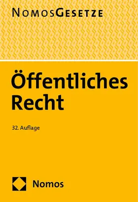 Öffentliches Recht | Buch | 978-3-7560-0769-1 | www.sack.de
