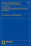Lang |  Die Rolle des Europäischen Gerichtshofs im Wandel | Buch |  Sack Fachmedien