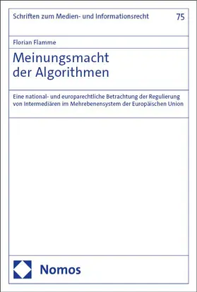 Flamme |  Meinungsmacht der Algorithmen | Buch |  Sack Fachmedien