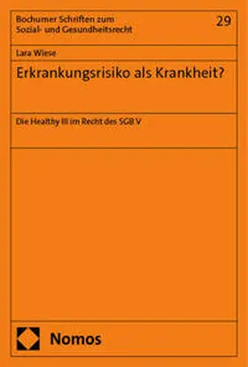 Wiese | Erkrankungsrisiko als Krankheit? | Buch | 978-3-7560-0977-0 | sack.de
