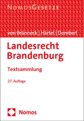 von Brünneck / Härtel / Dombert |  Landesrecht Brandenburg | Buch |  Sack Fachmedien
