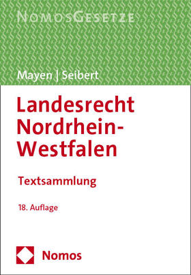 Mayen / Seibert | Landesrecht Nordrhein-Westfalen | Buch | 978-3-7560-1047-9 | sack.de