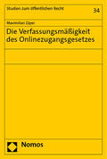 Zäper |  Die Verfassungsmäßigkeit des Onlinezugangsgesetzes | Buch |  Sack Fachmedien
