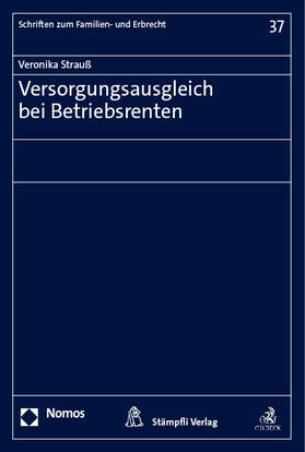 Strauß | Versorgungsausgleich bei Betriebsrenten | Buch | 978-3-7560-1158-2 | sack.de