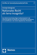 Zehetgruber |  Nationales Recht als terra incognita? | Buch |  Sack Fachmedien