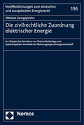 Georgopoulos |  Die zivilrechtliche Zuordnung elektrischer Energie | Buch |  Sack Fachmedien