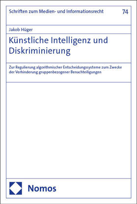 Hüger | Künstliche Intelligenz und Diskriminierung | Buch | 978-3-7560-1280-0 | sack.de