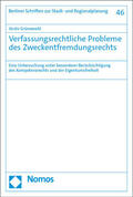 Grünewald |  Verfassungsrechtliche Probleme des Zweckentfremdungsrechts | Buch |  Sack Fachmedien