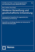 Beck / Henkes / Terry |  Moderne Verwaltung und gesellschaftliche Entwicklung | Buch |  Sack Fachmedien