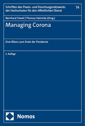 Frevel / Heinicke | Managing Corona | Buch | 978-3-7560-1485-9 | sack.de