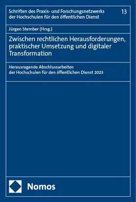 Stember |  Zwischen rechtlichen Herausforderungen, praktischer Umsetzung und digitaler Transformation | Buch |  Sack Fachmedien
