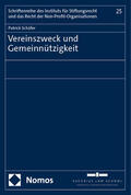 Schäfer |  Vereinszweck und Gemeinnützigkeit | Buch |  Sack Fachmedien