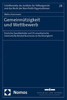 Kammerer |  Gemeinnützigkeit und Wettbewerb | Buch |  Sack Fachmedien