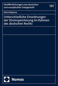 Batyreva |  Unterschiedliche Einordnungen der Stromspeicherung im Rahmen des deutschen Rechts | Buch |  Sack Fachmedien